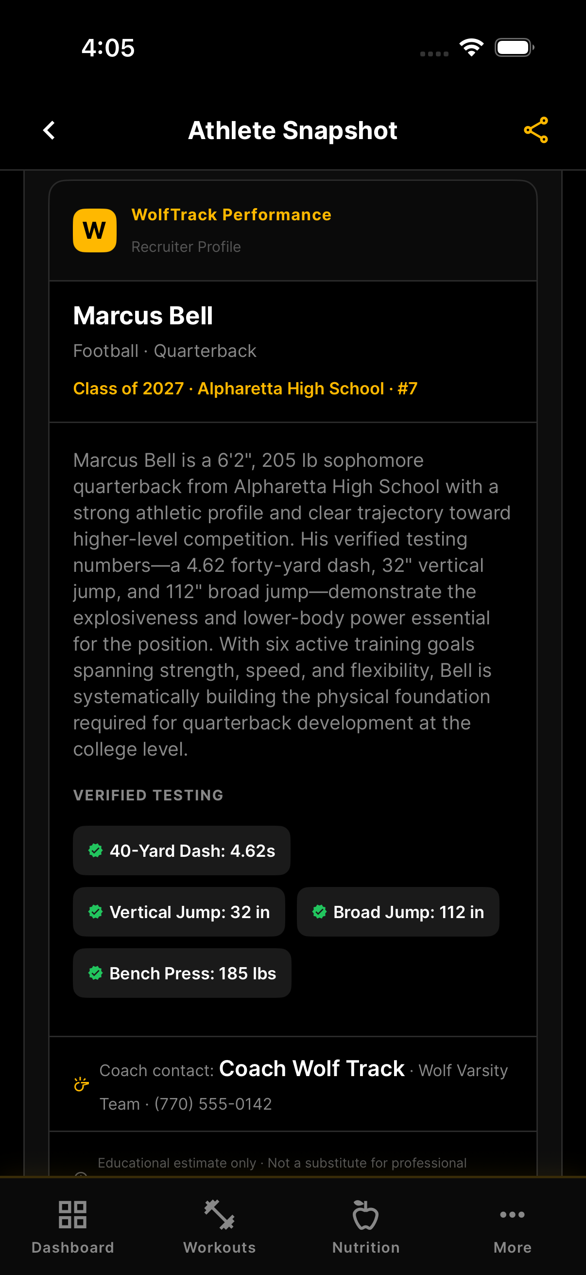 Recruiter Profile